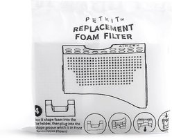 PETKIT Fountain Foam Filter, 4 count