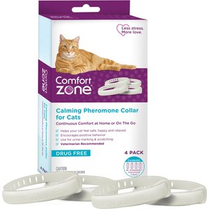 NURTURECALM 24 7 Scented Calming Collar for Cats up to 15 in neck