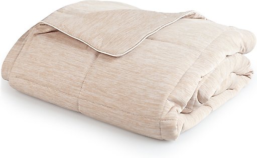 PetFusion Premium Cat & Dog Cooling Blanket, Cool Brown, Large