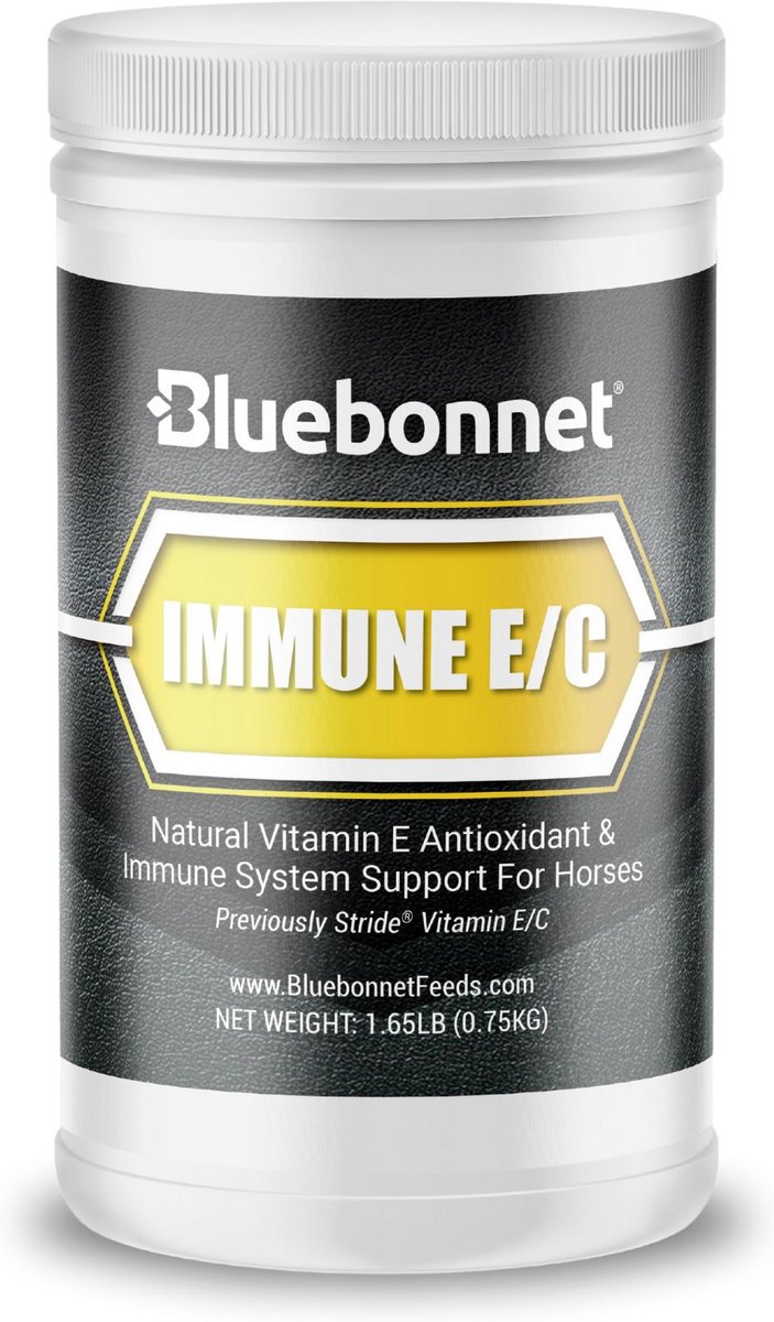 STRIDE ANIMAL HEALTH Vitamin E & C Horse Supplement, 1.65lb jar
