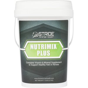 Stride Animal Health Nutrimix Plus Horse Supplement, 7-lb pail
