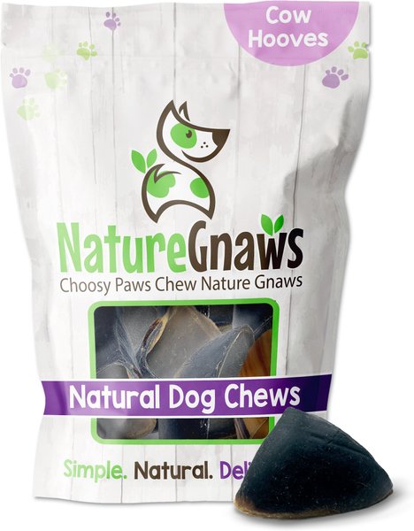 Nature Gnaws Cow Hooves Dog Treats, 50 count slide 1 of 7