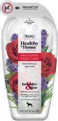 Wahl Clipper Brightening Light Coat Lavender & Rose Dog Shampoo, 16-oz bottle