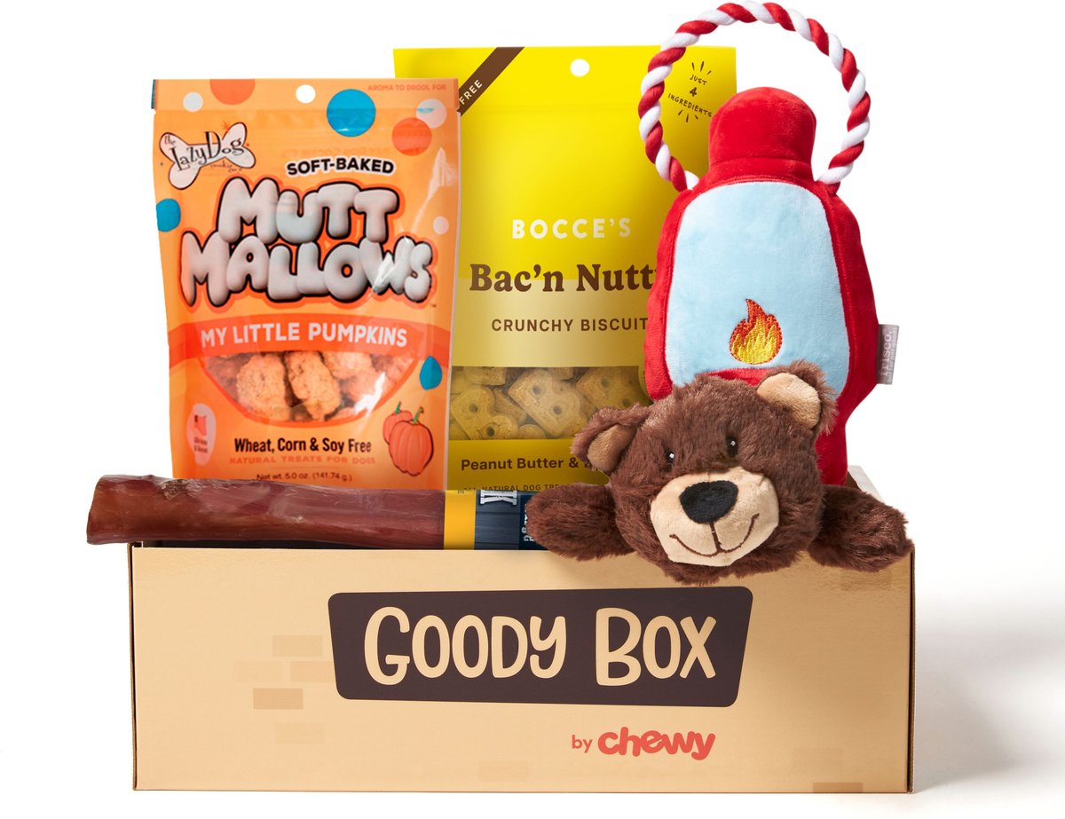 Goody Box Adventure Dog Toys & Treats