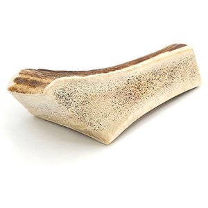 Little Loyals Grade A Premium Split Deer Antler Dog Chew, Large