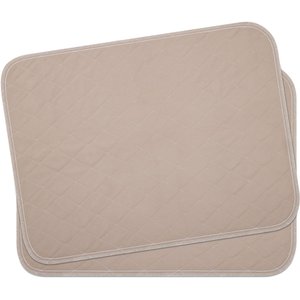 Frisco Washable Dog Potty Pads, Beige, 18 x 24-in, Unscented, 2 pack