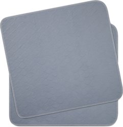 Frisco Washable Dog Potty Pads, Gray, 30 x 32-in, Unscented, 2 pack