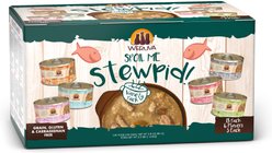 Weruva Classic Stews, Spoil Me Stewpid! Variety Pack Wet Cat Food, 3-oz, 18 count