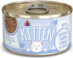Weruva Chicken & Pumpkin Formula in Gravy Wet Cat Food, 3-oz, 12 count