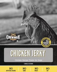 ChewMax Pet Products Chicken Jerky Natural Chew Dog Treats, 5-oz bag slide 1 of 8