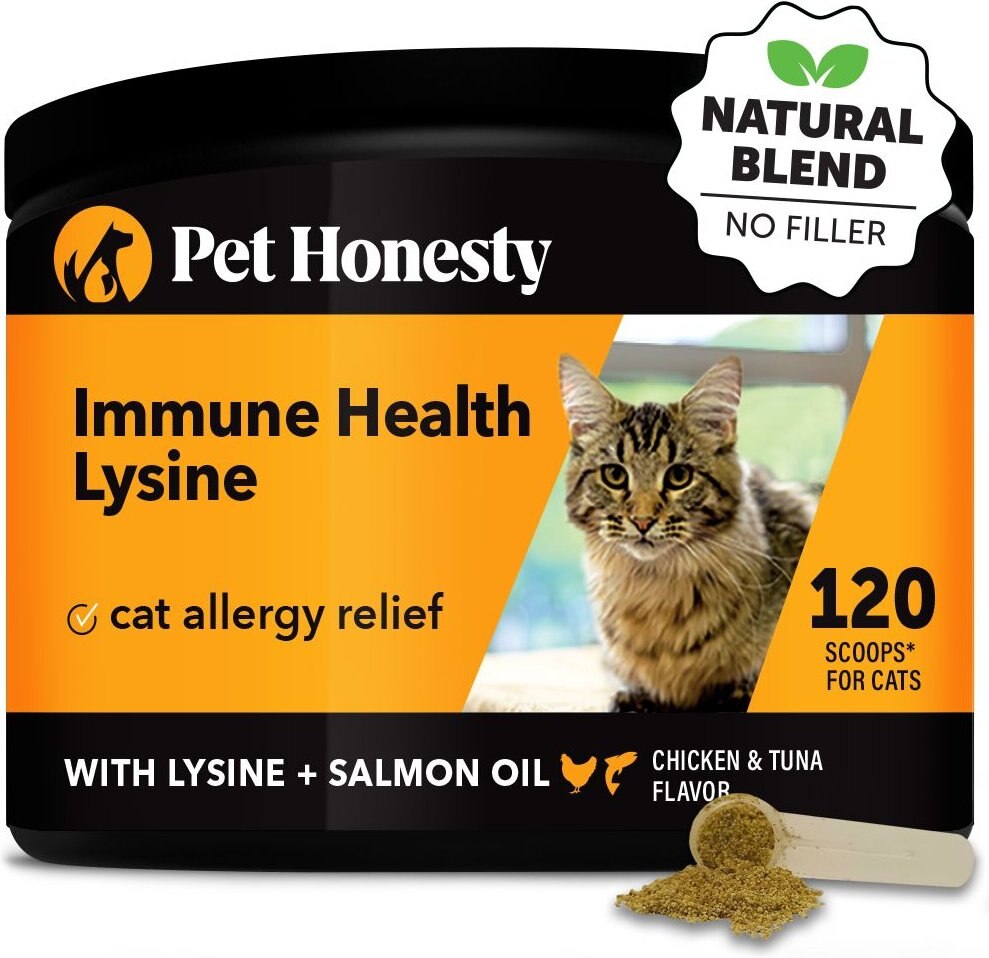 Pethonesty Lysine Immune Health+ Tuna & Chicken Flavored Powder Immune 