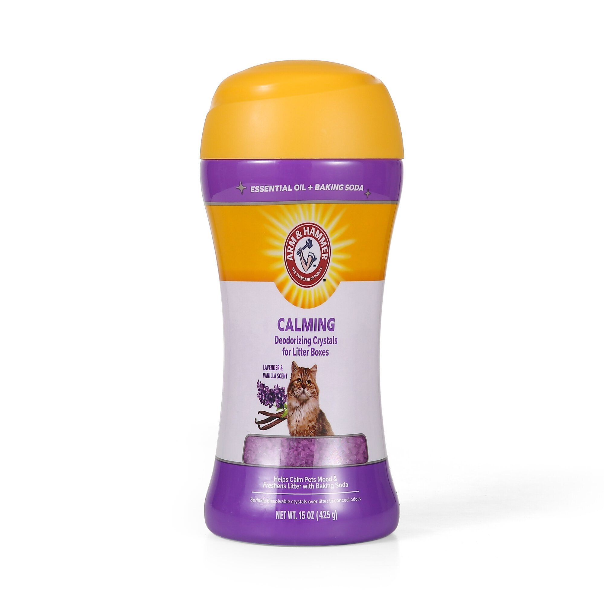 Arm & Hammer Products 2-in-1 Dander & Odor Control Blueberry Pomegranate Cat Deodorizing & Dander Reducing Foam, 8-fl oz bottle
