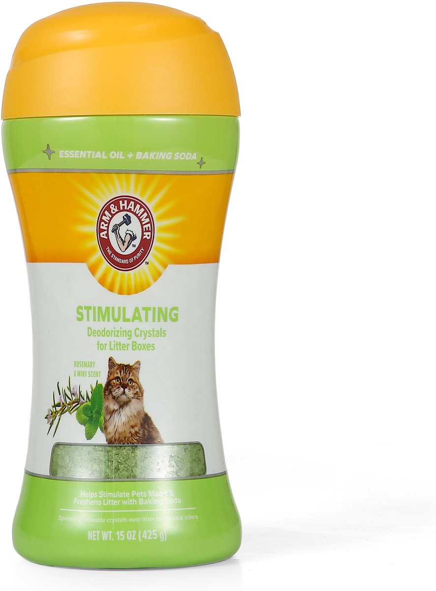 Arm And Hammer Products Stimulating Rosemary And Mint Scent Cat Litter Box