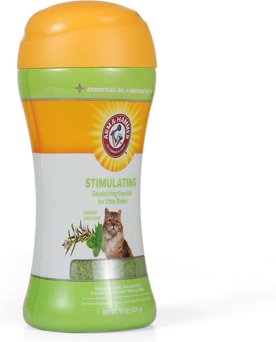 Arm And Hammer Products Stimulating Rosemary And Mint Scent Cat Litter Box