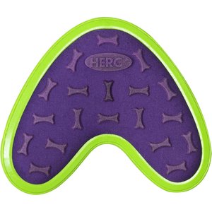 HeroDog Outer Armor Boomerang Dog Toy, Purple