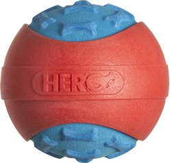 Caitec HeroDog Outer Armor Ball Dog Toy, Blue, Large