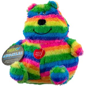 HeroDog Chuckle Bellies Bear Dog Toy