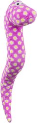 HeroDog Chuckles Snake Dog Toy, Color Varies, Large