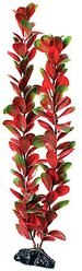 Underwater Treasures Red/Green Bacopa Fish Aquarium Ornament