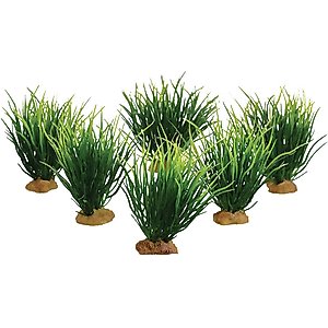 Underwater Treasures Carp Grass Fish Aquarium Ornament, 6 count
