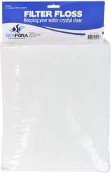 Underwater Treasures Seapora Filter Floss Pad, 10 x 12-in, 2 count