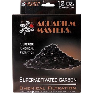 Underwater Treasures Seapora Super-Activated Carbon Media Bag, 3 count