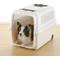 Show in main carousel: Richell E-Z Mobile Dog & Cat Carrier, White/Beige, Small/Medium slide 3 of 3