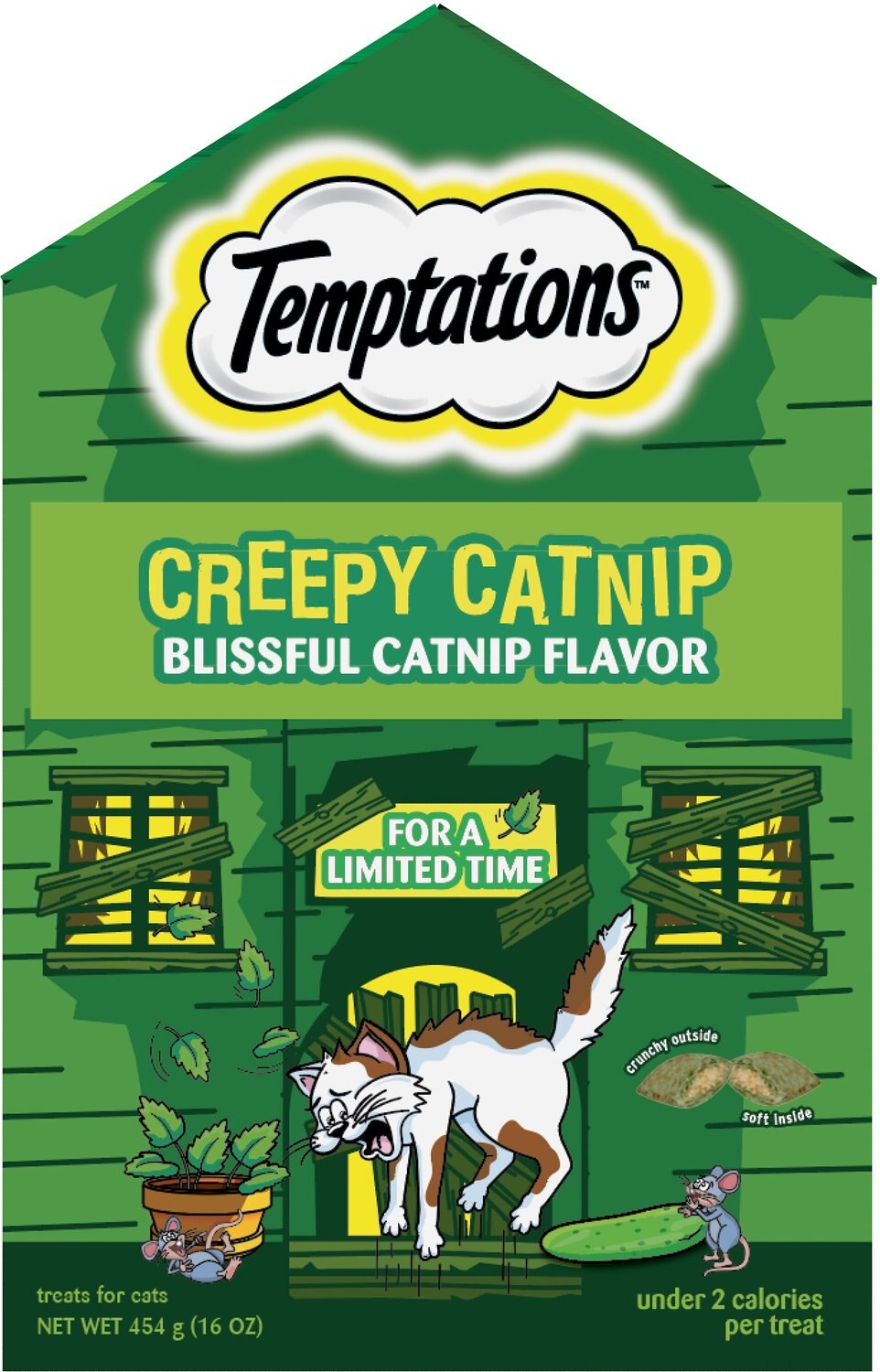 temptations blissful catnip flavor cat treats