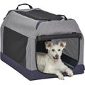 MidWest Canine Camper Dog Tent Crate, Gray, Medium
