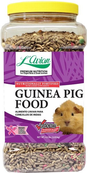 Guinea pig best sale food walmart