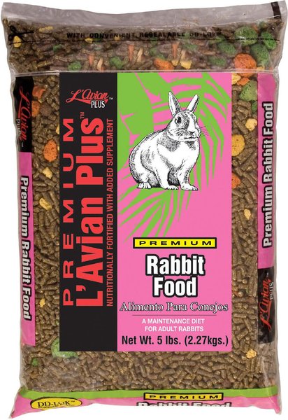L'Avian Plus Rabbit Food, 5-lb bag slide 1 of 8
