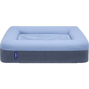 Casper Bolster Dog Bed, Blue, Medium