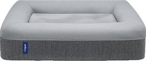 Casper Bolster Dog Bed, Gray, Large