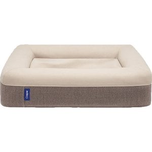 Casper Bolster Dog Bed, Sand, Large