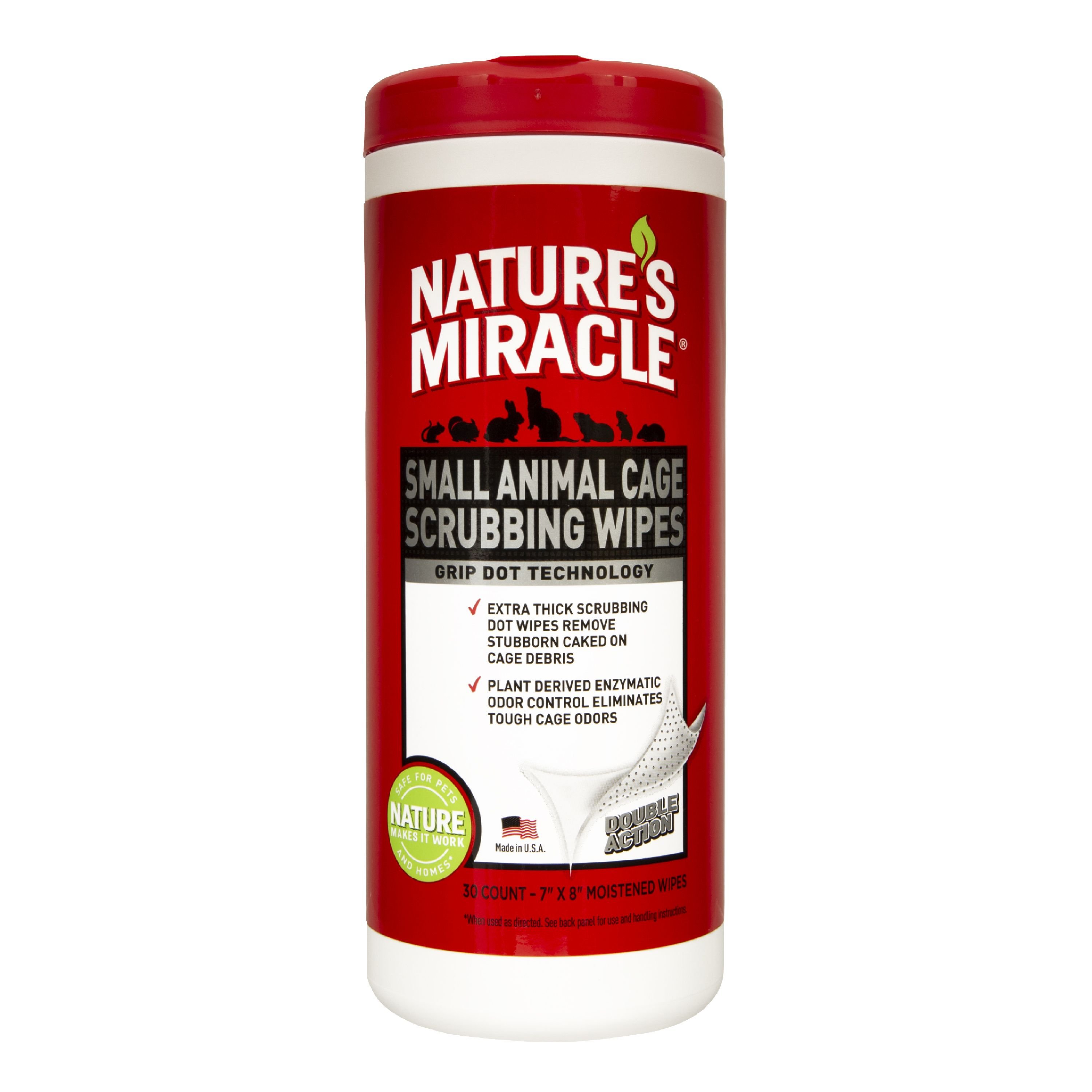 Hartz No Odor Small Animals Cage Wipes
