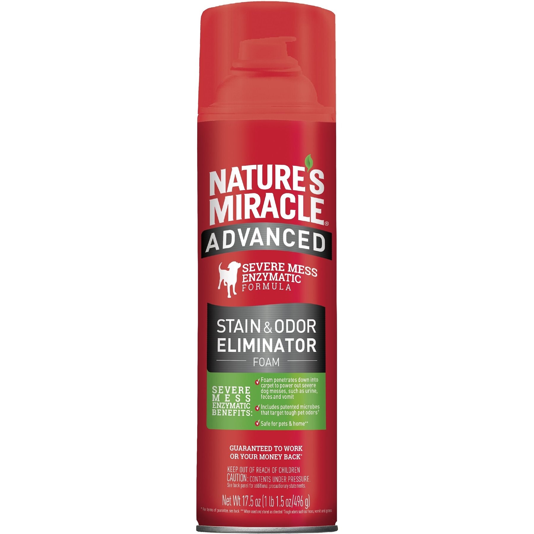 NATURE'S MIRACLE Advanced Dog Enzymatic Stain Remover & Odor Eliminator