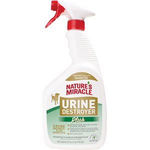 Nature's Miracle Urine Destroyer Plus Enzymatic Formula Dog Stain Remover, 32-oz bottle