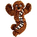 STAR WARS CHEWBACCA Bungee Plush Squeaky Dog Toy