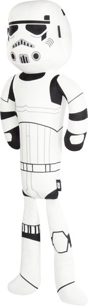 STAR WARS STORMTROOPER Wagazoo Plush Squeaky Dog Toy, Extra Long slide 1 of 3