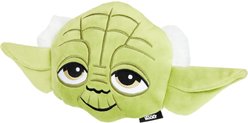 STAR WARS YODA Round Plush Squeaky Dog Toy