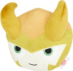 Marvel 'S Loki Round Plush Squeaky Dog Toy