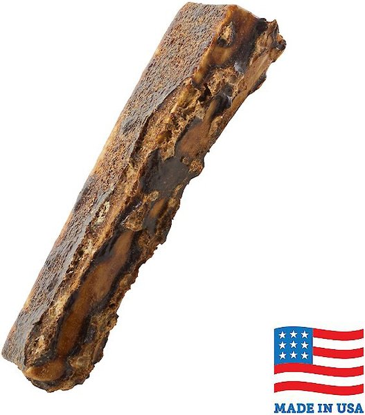 Bones & Chews Made in USA Elk Antler Split with Liver Flavor  Dog Chew, 5" slide 1 of 8