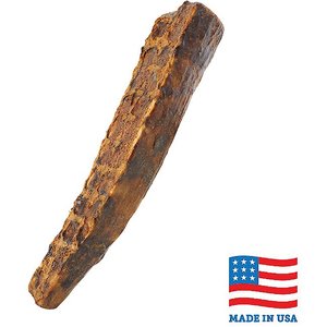 Bones & Chews Made in USA Elk Antler Split with Liver Flavor  Dog Chew, 6", 1 count