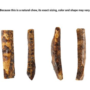Bones & Chews Made in USA Elk Antler Split with Liver Flavor  Dog Chew, 6", 1 count