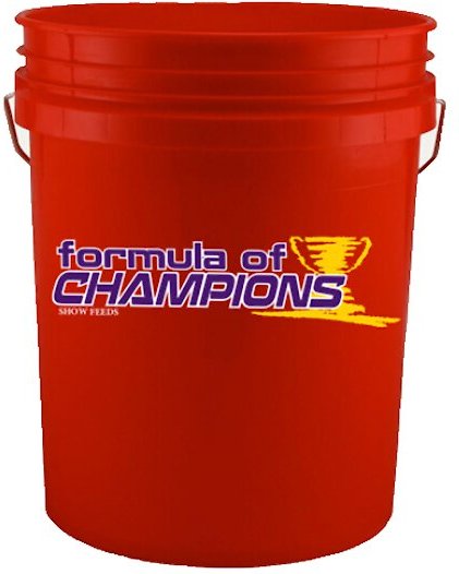 FORMULA OF CHAMPIONS Moonshine Cherry Farm Animal Feed, 35-lb bucket -  