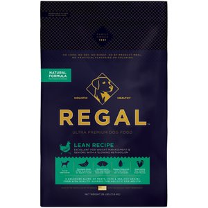 Regal Pet Foods Lean Recipe Dry Dog Food, 26-lb bag