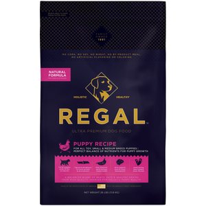 Regal Pet Foods Puppy Recipe Dry Dog Food, 26-lb bag