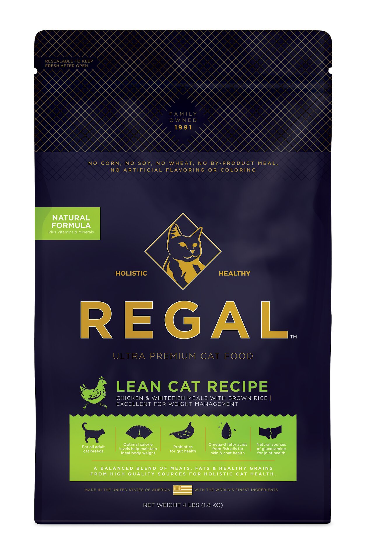 REGAL PET FOODS Lean Recipe Dry Cat Food reviews Chewy