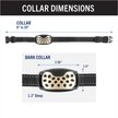 Bark Collar, Waterproof & Rechargeable with Vibration & Tone, Nylon