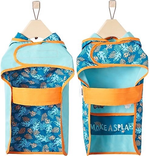 Pixar Finding Nemo Lightweight "Make a Splash" Dog & Cat Packable Raincoat, Medium